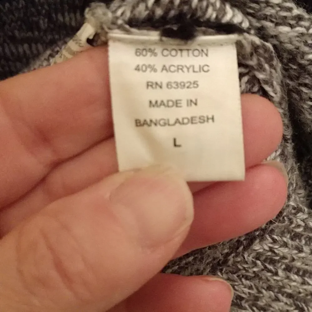 Silverlake Quarter Zip Sweater size Large